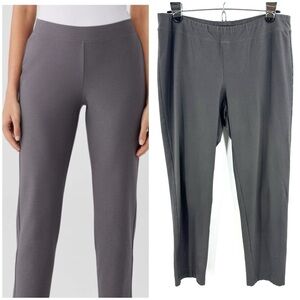 Eileen Fisher Pants Womens Small Stretch Crepe Minimalist Capsule System Comfy